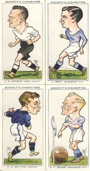 FOOTBALL CARICATURES 1935 (HIGNETT)