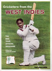 CRICKETERS FROM THE WEST INDIES - THE 1963 TOUR OFFICIAL BROCHURE