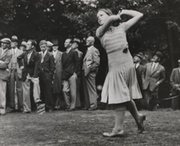  NANCY JUPP 1934 (STOKE POGES) GOLF PHOTOGRAPH