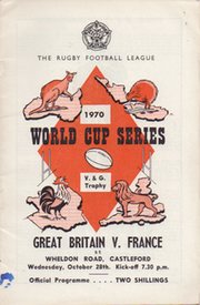 GREAT BRITAIN V FRANCE (WORLD CUP 1970)