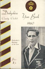 DERBYSHIRE COUNTY CRICKET YEAR BOOK 1960