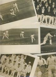 ENGLAND 1928-29 CRICKET TOUR TO AUSTRALIA - GROUP OF 13 PRESS PHOTOGRAPHS