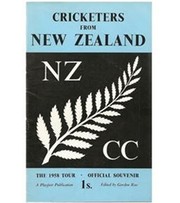CRICKETERS FROM NEW ZEALAND: THE 1958 TOUR, OFFICIAL SOUVENIR