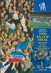 CHELSEA F.C. - 1994 FA CUP FINAL BROCHURE