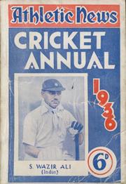 ATHLETIC NEWS CRICKET ANNUAL 1936