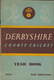 DERBYSHIRE COUNTY CRICKET YEAR BOOK 1954