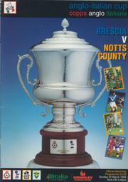 BRESCIA V NOTTS COUNTY 1994 (ANGLO-ITALIAN CUP FINAL) FOOTBALL PROGRAMME