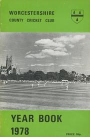 WORCESTERSHIRE COUNTY CRICKET CLUB YEAR BOOK 1978
