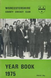 WORCESTERSHIRE COUNTY CRICKET CLUB YEAR BOOK 1975