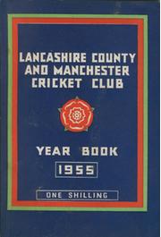 OFFICIAL HANDBOOK OF THE LANCASHIRE COUNTY AND MANCHESTER CRICKET CLUB 1955