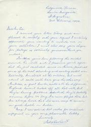 ANDY GANTEAUME (WEST INDIES) 1993 CRICKET LETTER