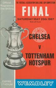 CHELSEA V TOTTENHAM HOTSPUR 1967 (F.A. CUP FINAL) FOOTBALL PROGRAMME