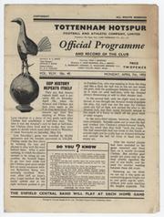 ARSENAL V CHELSEA 1952 (FA CUP SEMI-FINAL REPLAY) FOOTBALL PROGRAMME