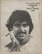 PAKISTAN V WEST INDIES 1980-81 CRICKET TOUR BROCHURE