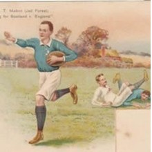 Rugby Union Postcards