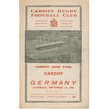 General Rugby Union Programmes