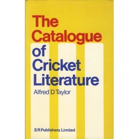 THE CATALOGUE OF CRICKET LITERATURE