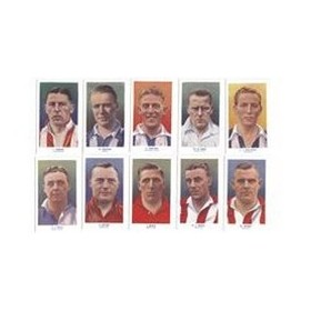 FAMOUS FOOTBALLERS 1939 (ADDITIONAL SET  51-75) (R & J HILL)