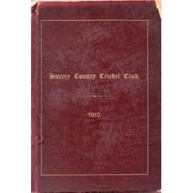 SURREY COUNTY CRICKET CLUB 1912 [HANDBOOK]