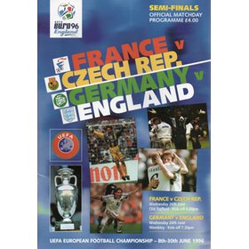 FRANCE V CZECH REPUBLIC & GERMANY V ENGLAND 1996 (EURO 96 SEMI FINALS)