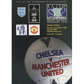 CHELSEA V MANCHESTER UNITED 1996 (F.A. CUP SEMI-FINAL) FOOTBALL PROGRAMME