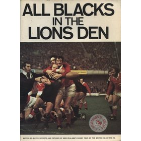 ALL BLACKS IN THE LIONS DEN