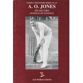 A.O.JONES: HIS RECORD INNINGS-BY-INNINGS