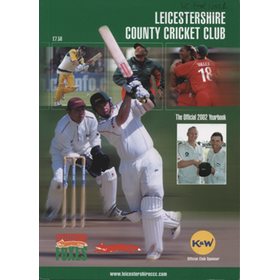 LEICESTERSHIRE COUNTY CRICKET CLUB 2002 YEAR BOOK (MULTI SIGNED)