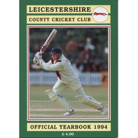 LEICESTERSHIRE COUNTY CRICKET CLUB 1994 YEAR BOOK