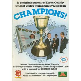 CHAMPIONS! A PICTORIAL SOUVENIR OF ESSEX COUNTY CRICKET CLUB