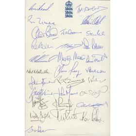 THE CONCISE WISDEN - AN ILLUSTRATED ANTHOLOGY (EXTENSIVELY SIGNED)