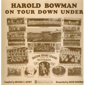 HAROLD BOWMAN ON TOUR DOWN UNDER