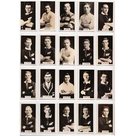NEW ZEALAND FOOTBALLERS 1928 - WILLS CIGARETTE CARDS