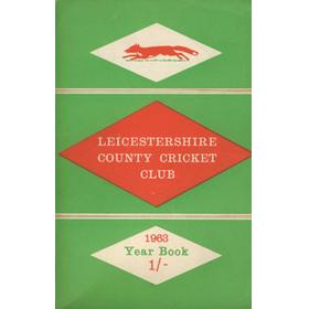 LEICESTERSHIRE COUNTY CRICKET CLUB 1963 YEARBOOK