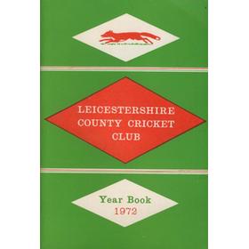 LEICESTERSHIRE COUNTY CRICKET CLUB 1972 YEARBOOK