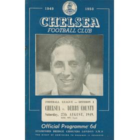 CHELSEA V DERBY COUNTY 1949 FOOTBALL PROGRAMME