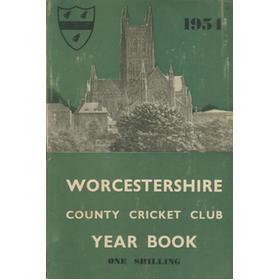 WORCESTERSHIRE COUNTY CRICKET CLUB YEAR BOOK 1954