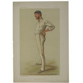 BONNOR, GEORGE JOHN  ("AUSTRALIAN CRICKET") 1884 VANITY FAIR PRINT