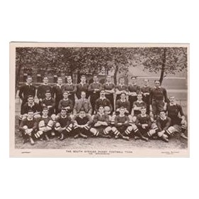 SOUTH AFRICA 1906 RUGBY POSTCARD