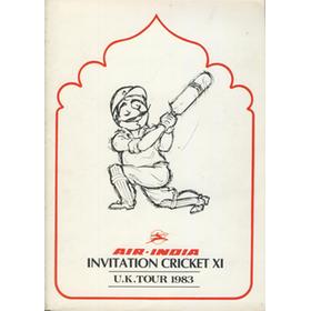 AIR-INDIA INVITATION CRICKET XI (UNITED ARAB EMIRATES) U.K. TOUR 1983