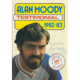 ALAN MOODY (SOUTHEND UNITED) TESTMONIAL BROCHURE 1982-83