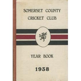 SOMERSET COUNTY CRICKET CLUB YEARBOOK 1938