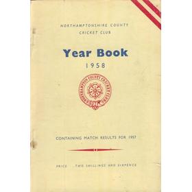 NORTHAMPTONSHIRE COUNTY CRICKET CLUB 1958 YEAR BOOK