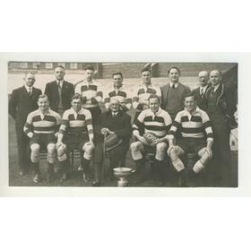CARDIFF RUGBY FOOTBALL CLUB 1939 POSTCARD