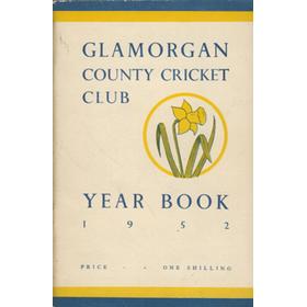 GLAMORGAN COUNTY CRICKET CLUB YEAR BOOK 1952
