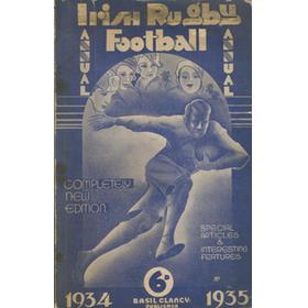 IRISH RUGBY FOOTBALL ANNUAL 1934-35