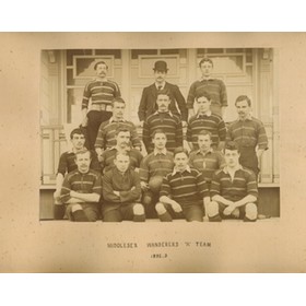 MIDDLESEX WANDERERS 1892-3 AND 1894-5 RUGBY PHOTOGRAPH - INCLUDING C.A. HOOPER