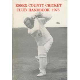 ESSEX COUNTY CRICKET CLUB ANNUAL 1975