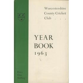 WORCESTERSHIRE COUNTY CRICKET CLUB YEAR BOOK 1963