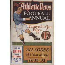 ATHLETIC NEWS FOOTBALL ANNUAL 1931-32